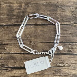 J. Crew Large Paperclip Bracelet